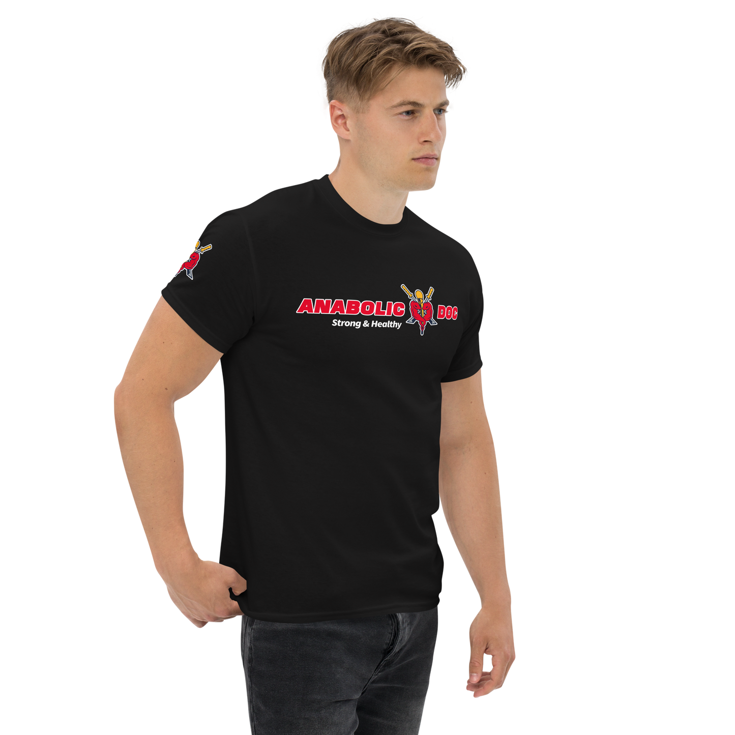Men's Classic Tee - Red Logo