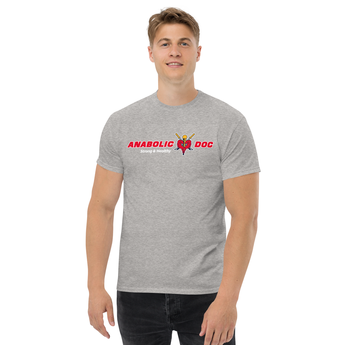 Men's Classic Tee - Red Logo