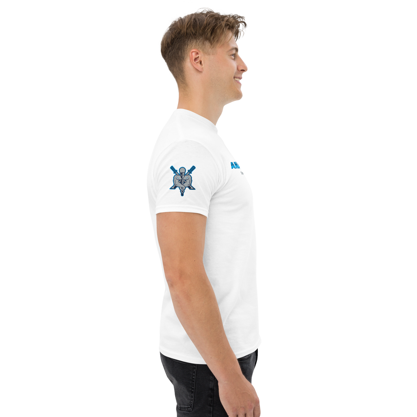 Men's Classic Tee - Blue Logo